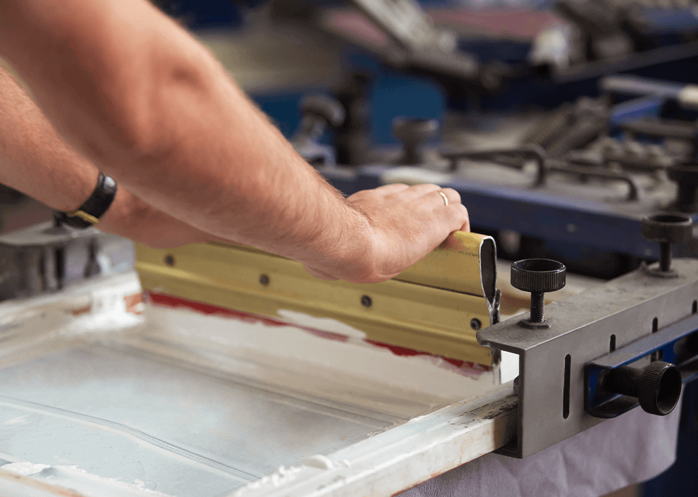 Traditional Handcrafted Silkscreen Printing