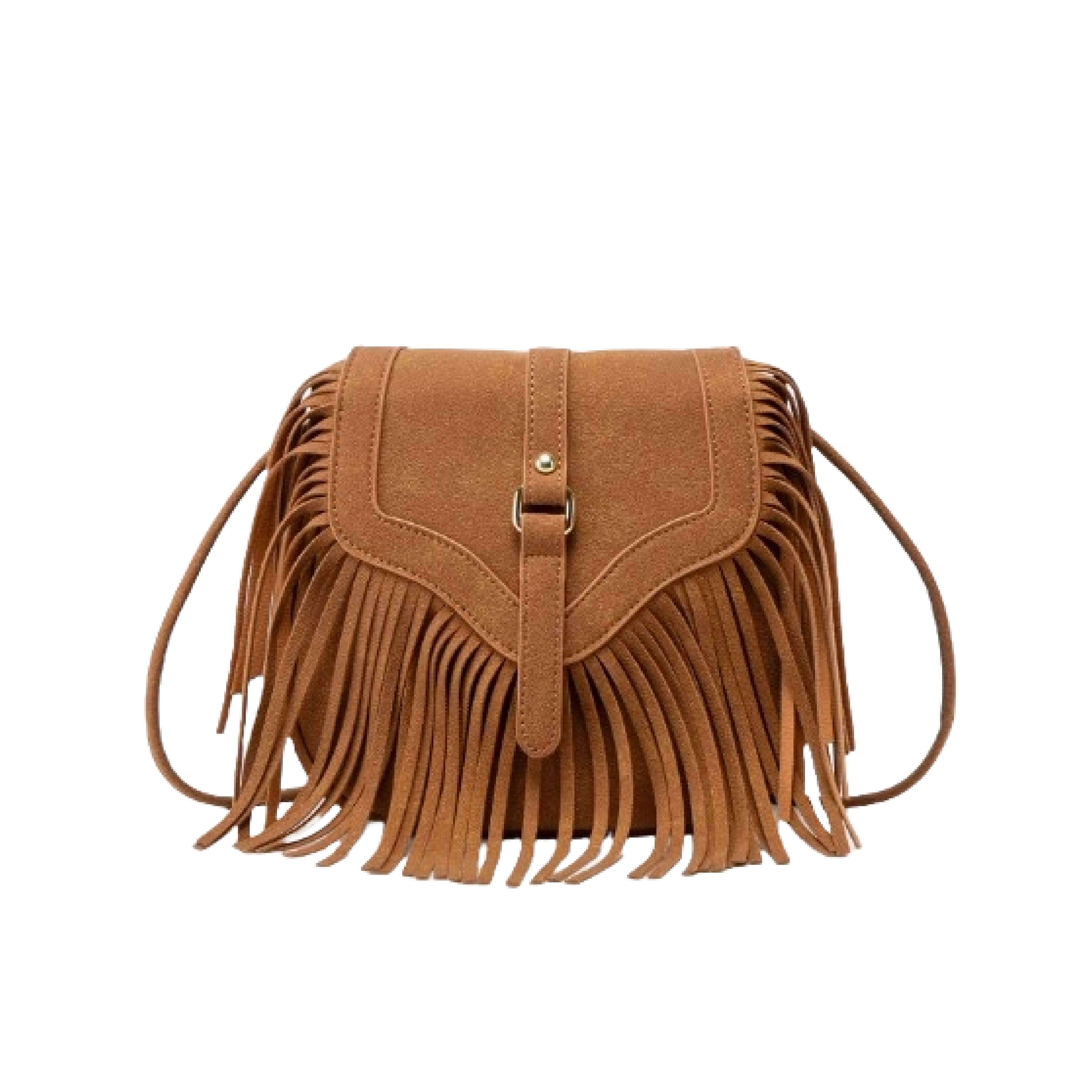 Fringe Saddle Bag