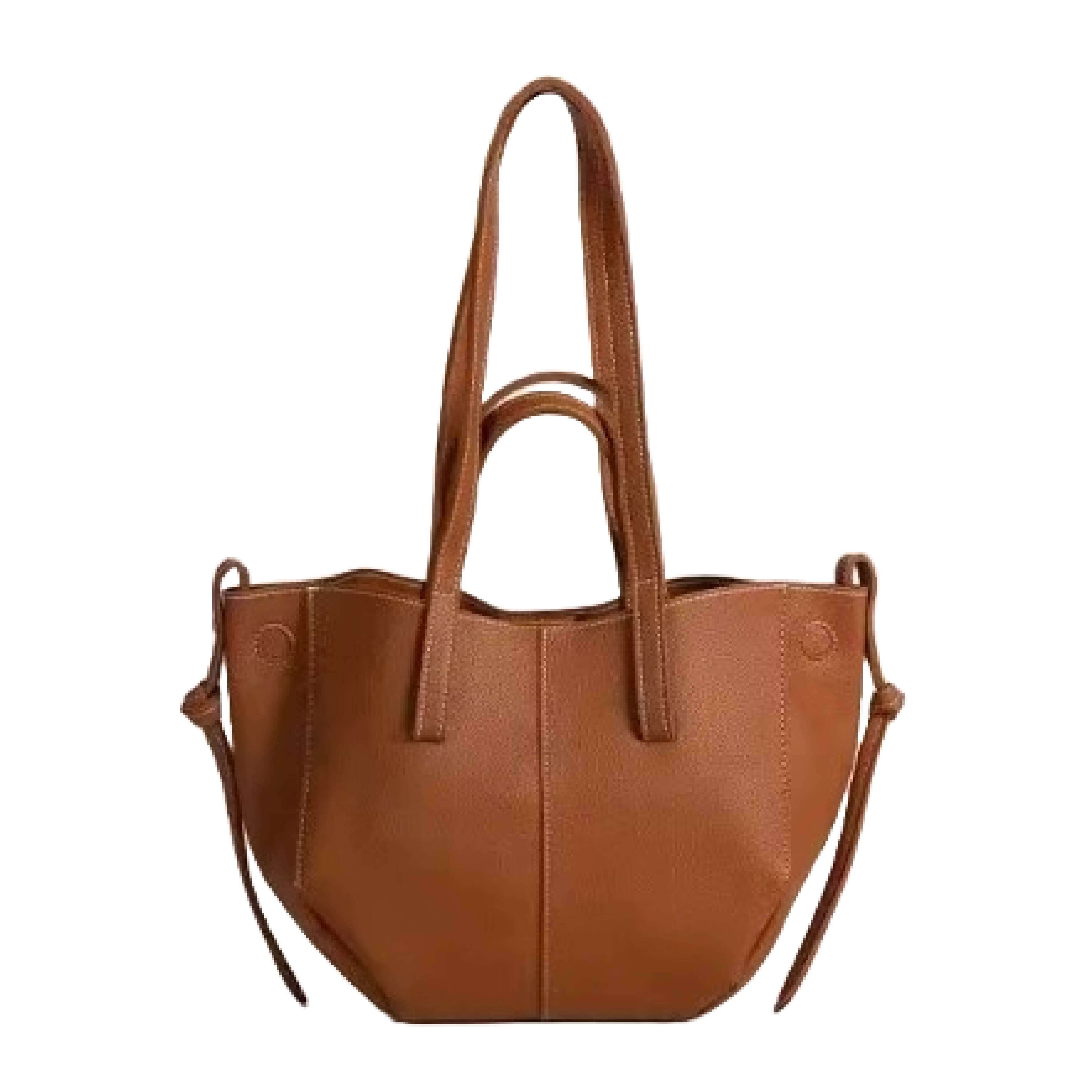 Multi-Compartment Tote Bag